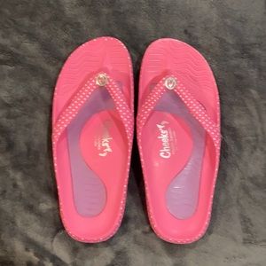 Cheeks Health Sandals by Tony Little - pink